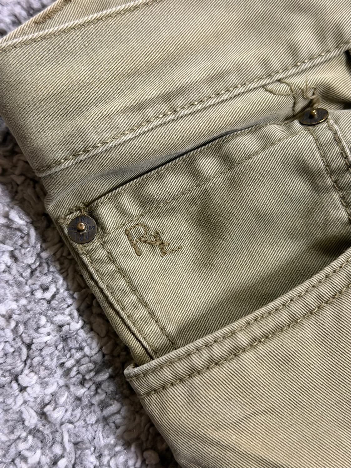 폴로 랄프로렌 탈론지퍼 코튼 팬츠 상품이미지4