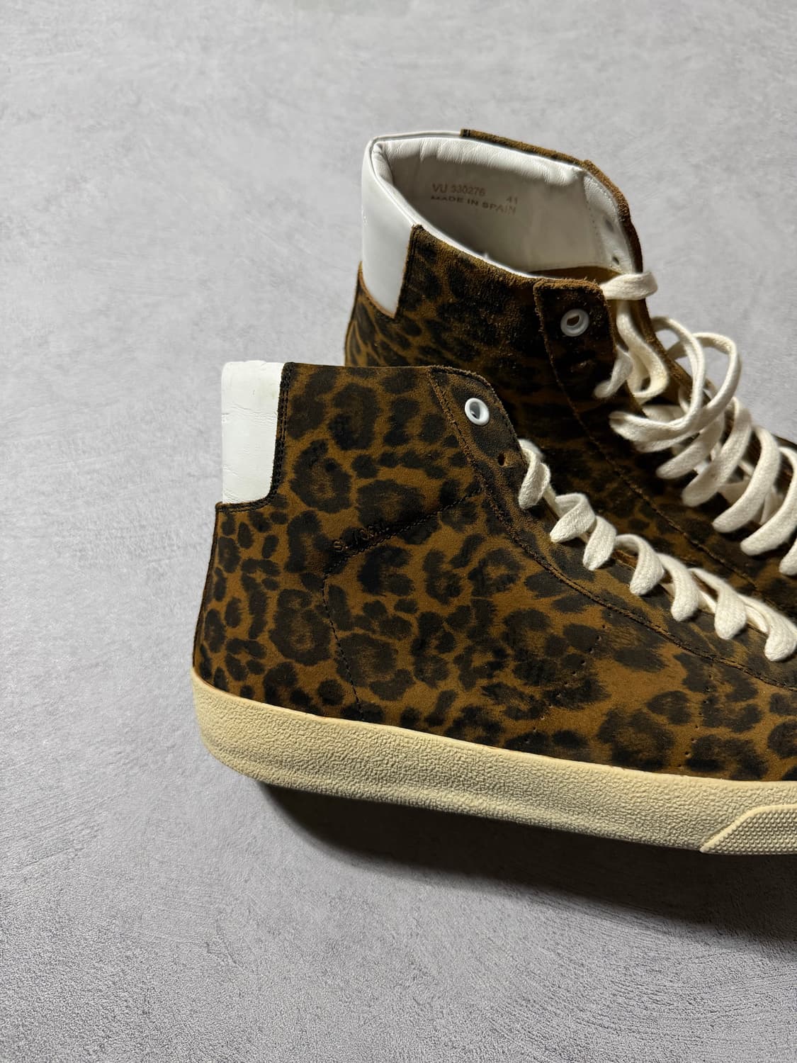 16SS 생로랑 레오파드 하이탑 스니커즈 상품이미지5