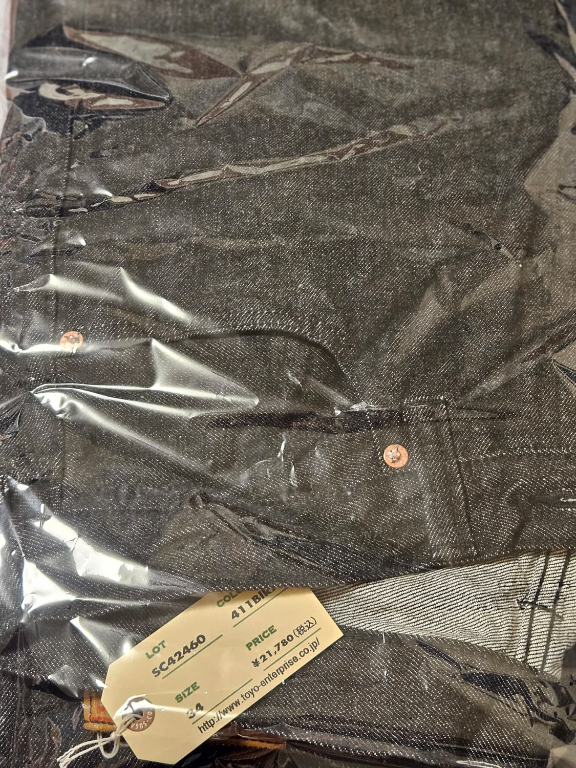 슈가케인 1947 블랙데님 상품이미지2