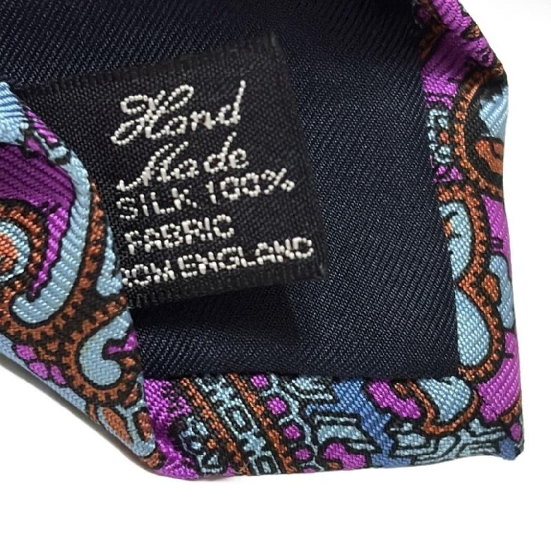 드레익스 페이즐리 실크 넥타이 상품이미지4