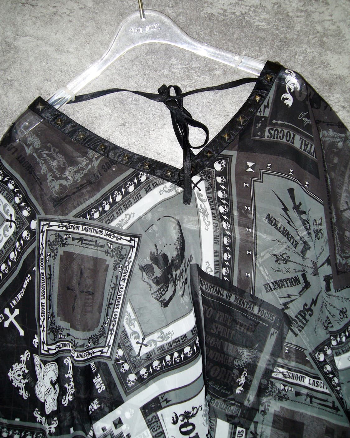 GHOSTOFHALEM Pancho Blouse 상품이미지3