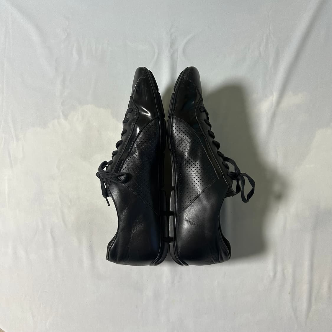 Prada leather flat sneakers 상품이미지3