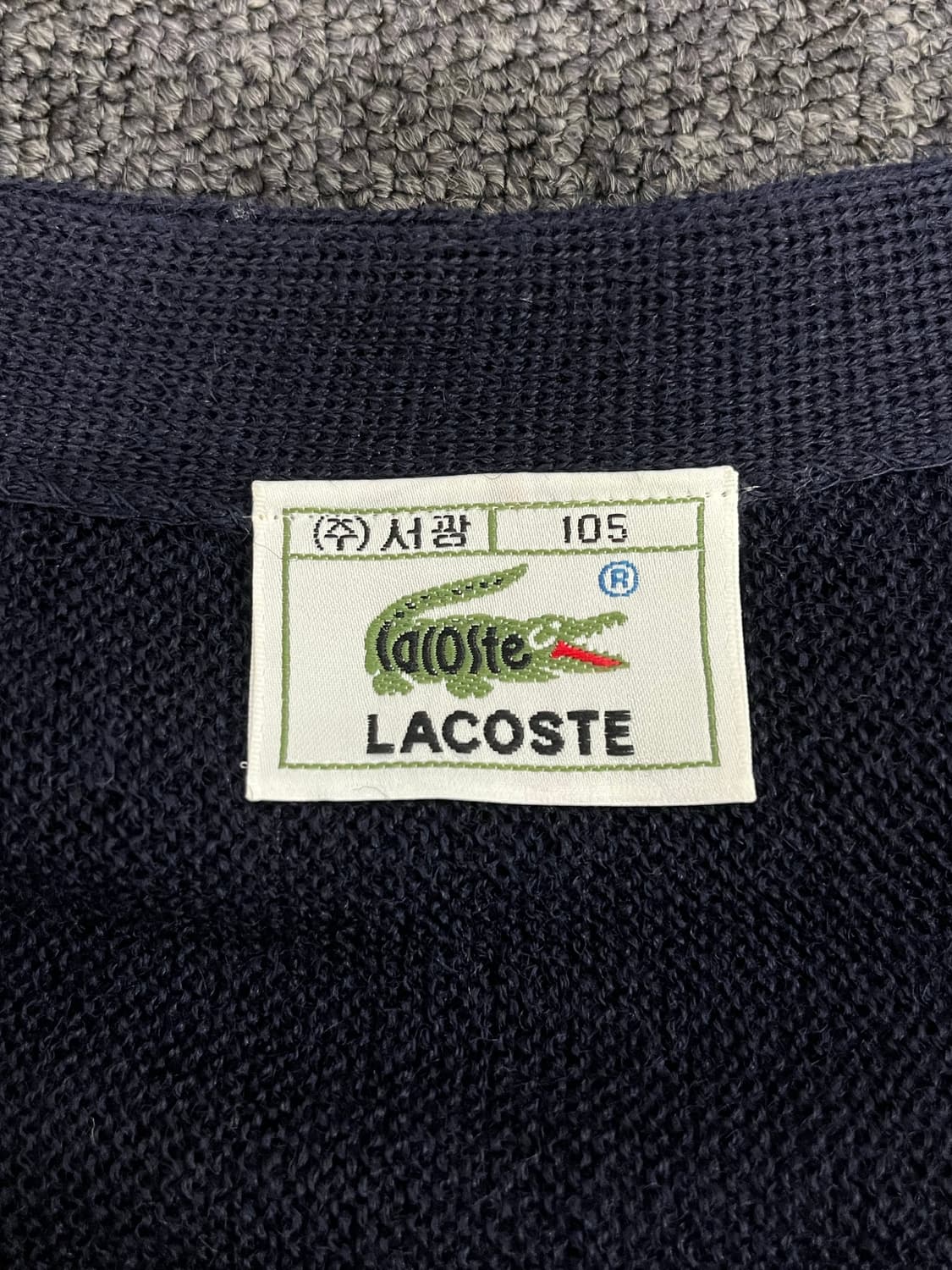 00‘s 라코스테 가디건 상품이미지7
