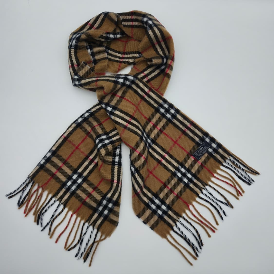 BURBERRYS 버버리 램스울 목도리 머플러 [BFS10743-494] 상품이미지5