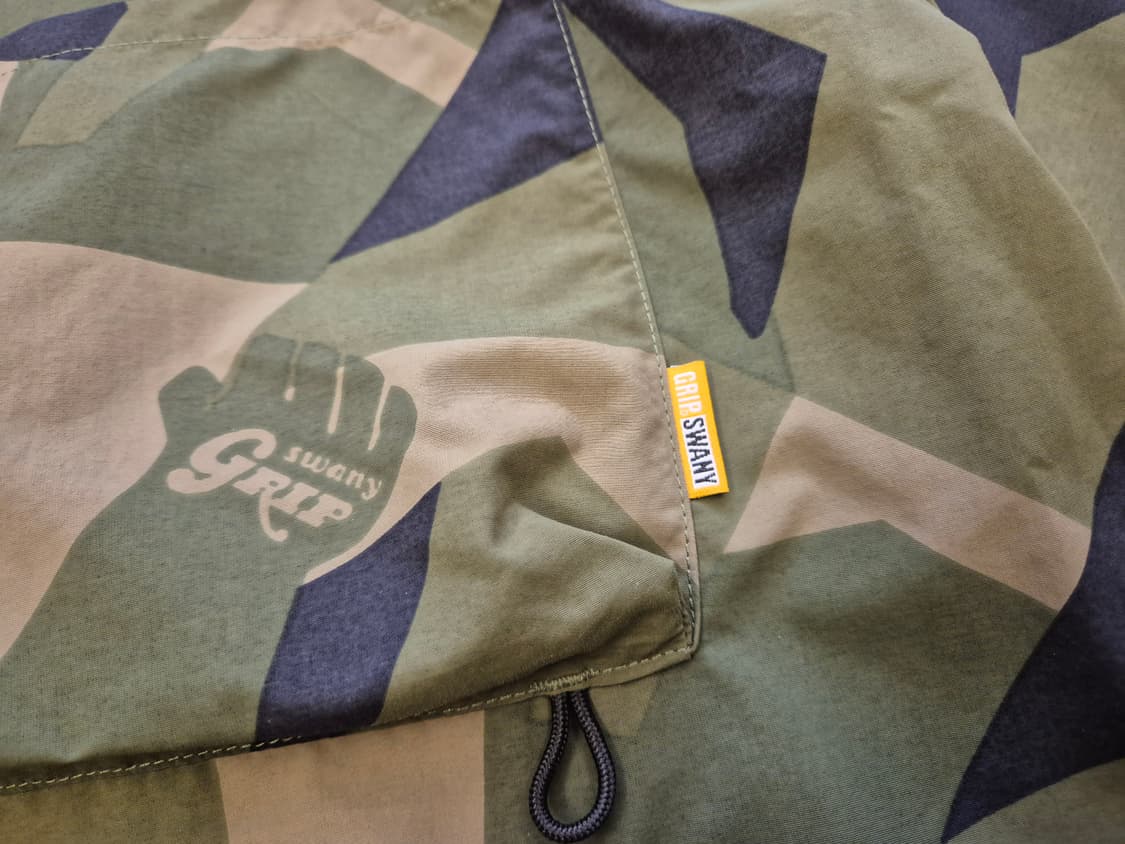 그립스와니 카모 나일론 베이스볼 셔츠 상품이미지4