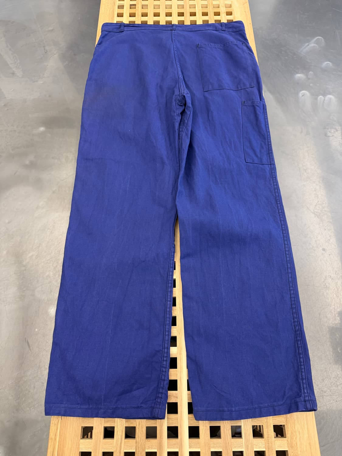 WASHED PURPLE NAVY OLD VINTAGE 프렌치워크팬츠 상품이미지2