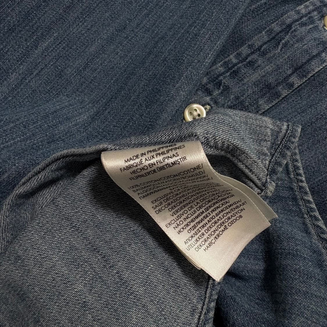 폴로랄프로렌 데님셔츠 상품이미지5