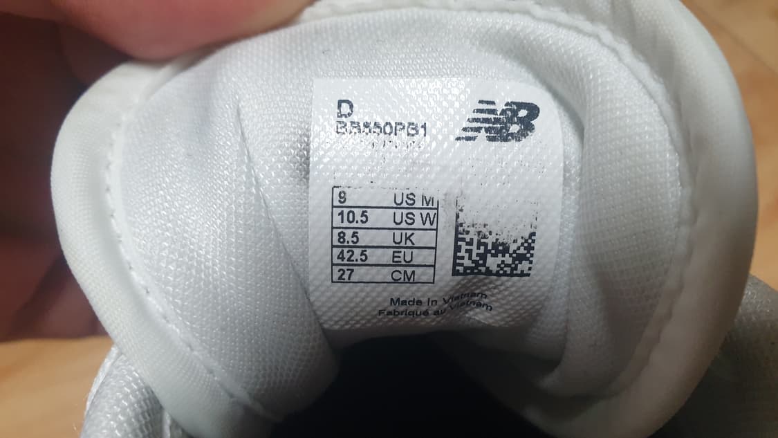뉴발란스 550 화이트 270(265추천) 상품이미지9