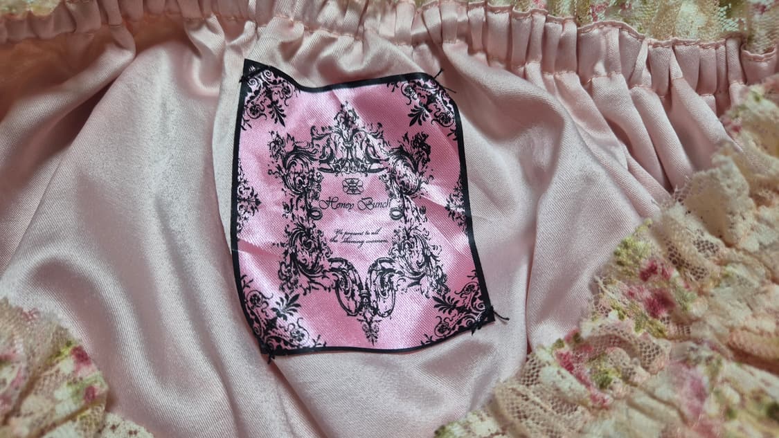 일브 honeybunch 플라워 샤 스커트 상품이미지5