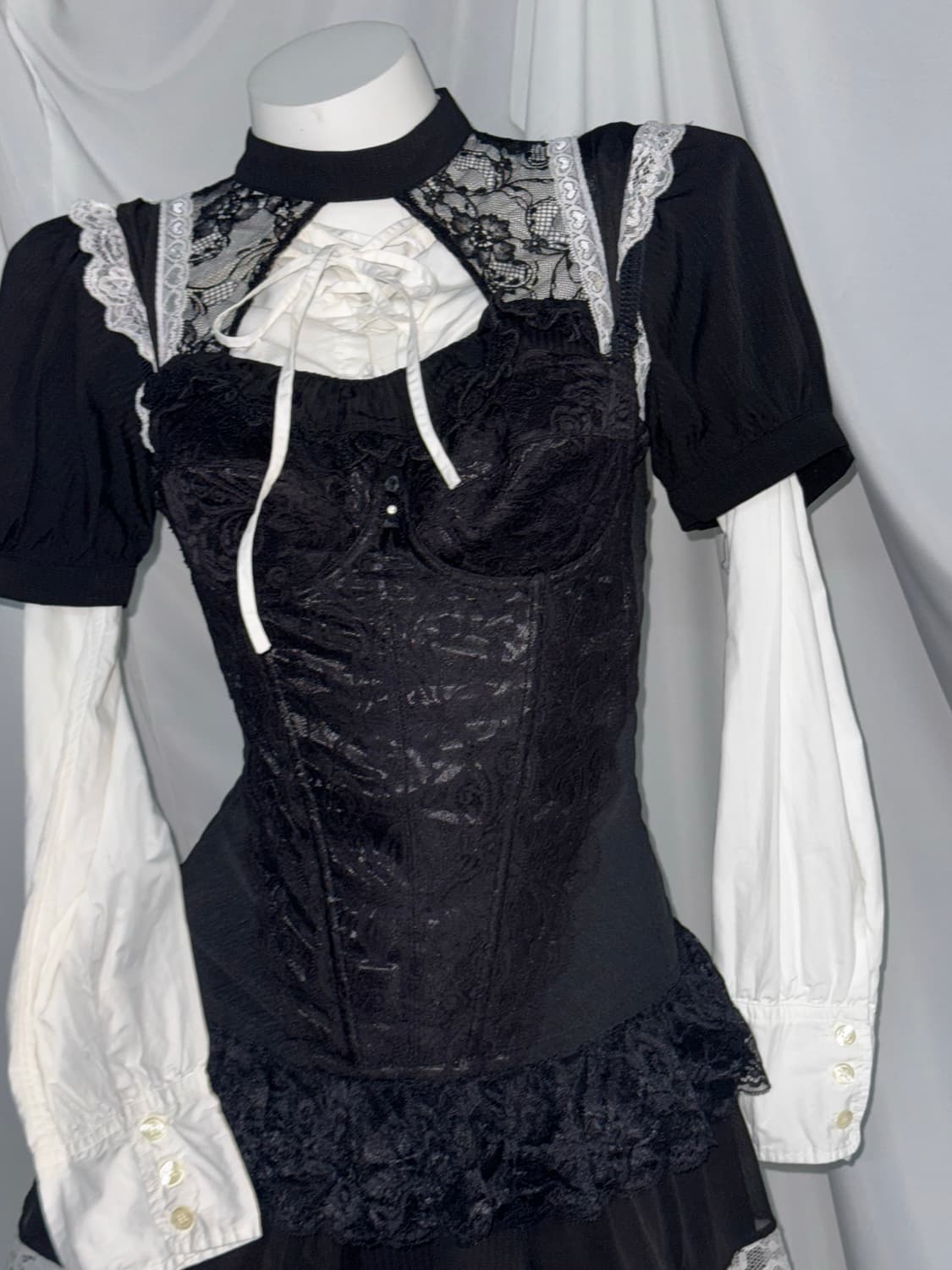 <예약중> Darkinlove 세라깔 고스고딕 코디세트 상품이미지8