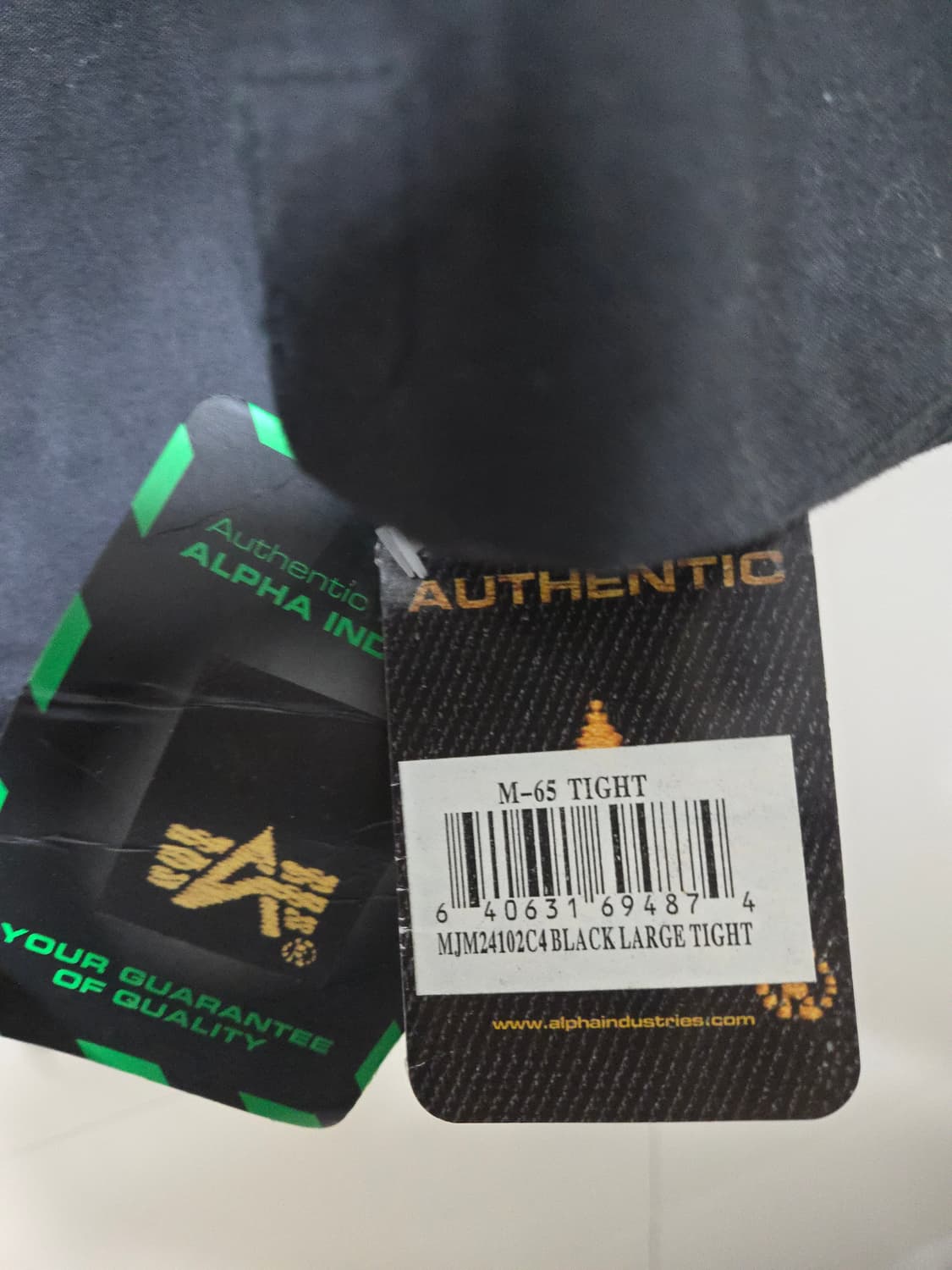 (미착용새상품) 알파인더스트리 M65 타이트 핏 필드자켓 L표기 100 상품이미지4