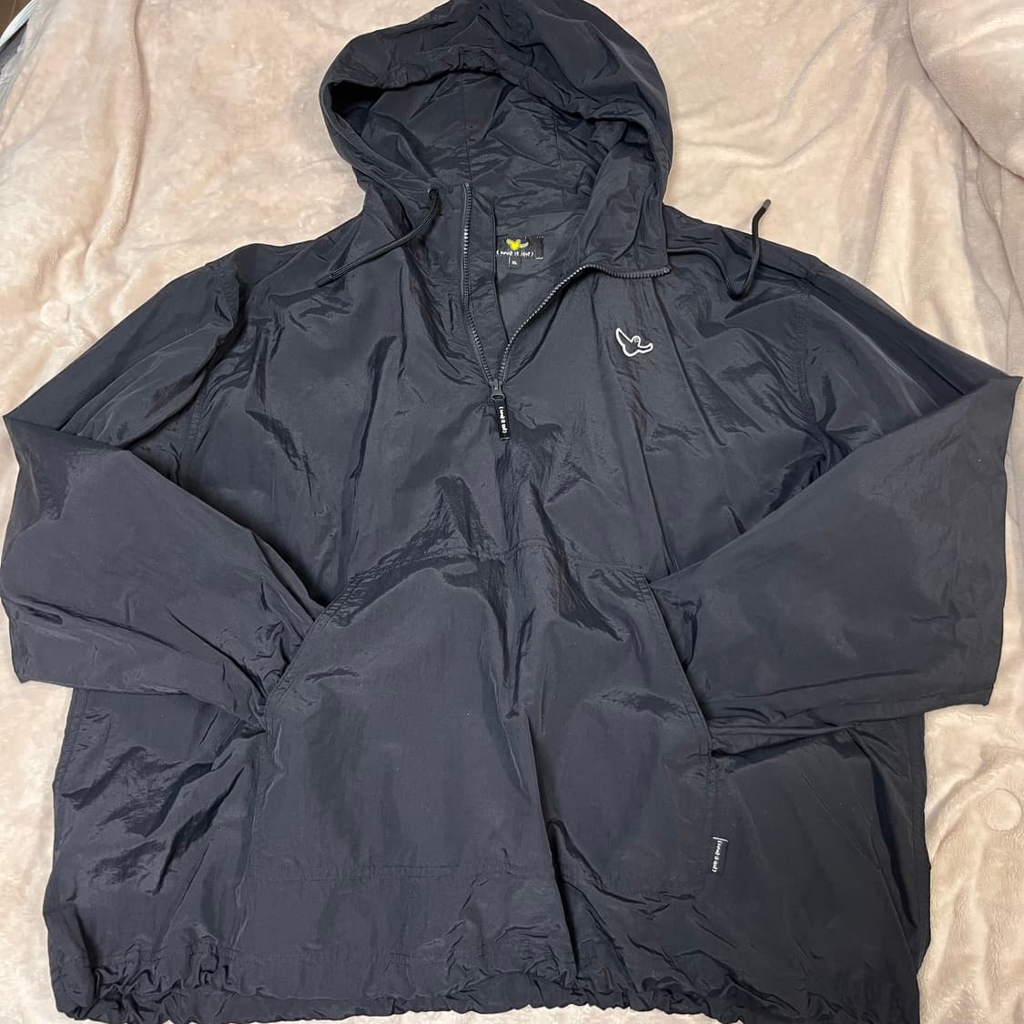 와릿이즌 아노락 후드 블랙 XL 상품이미지1