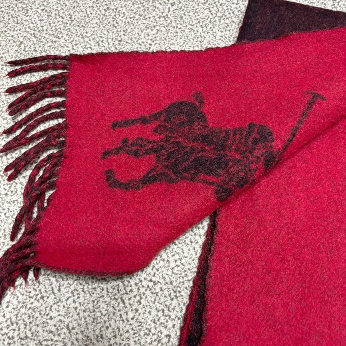 [택포,램스울80] 폴로 랄프로렌 이태리 투웨이 머플러 목도리 [A+] 상품이미지2