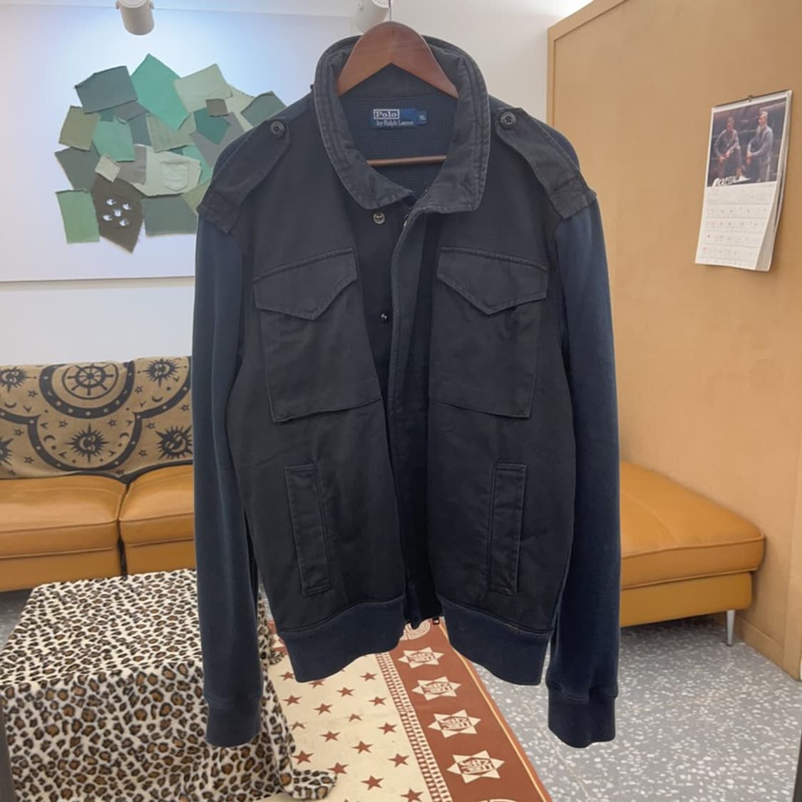 폴로 랄프로렌 빈티지 사파리 헌팅 워크 자켓 XL C08866 상품이미지3