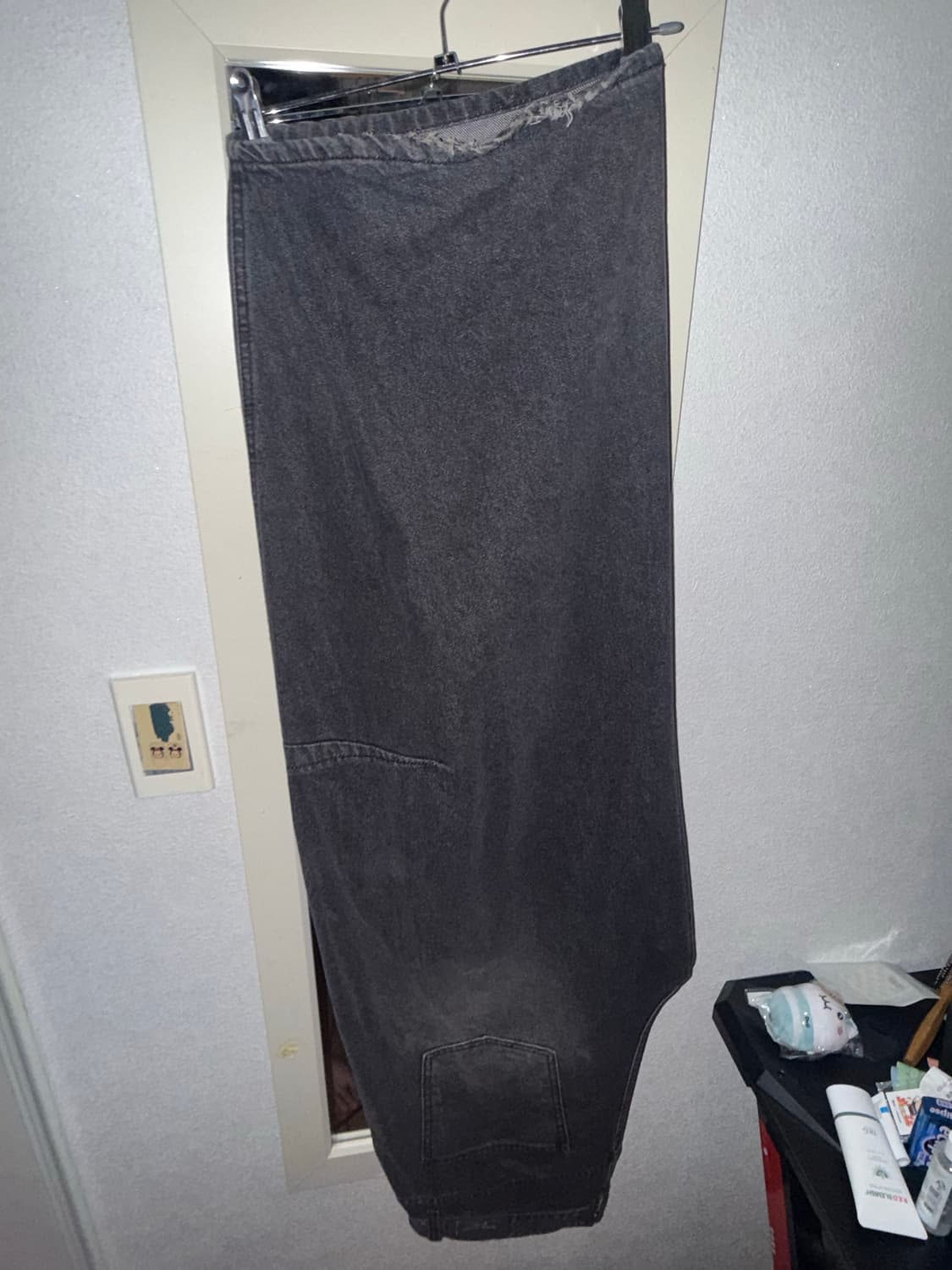 흑청 데님팬츠 상품이미지2