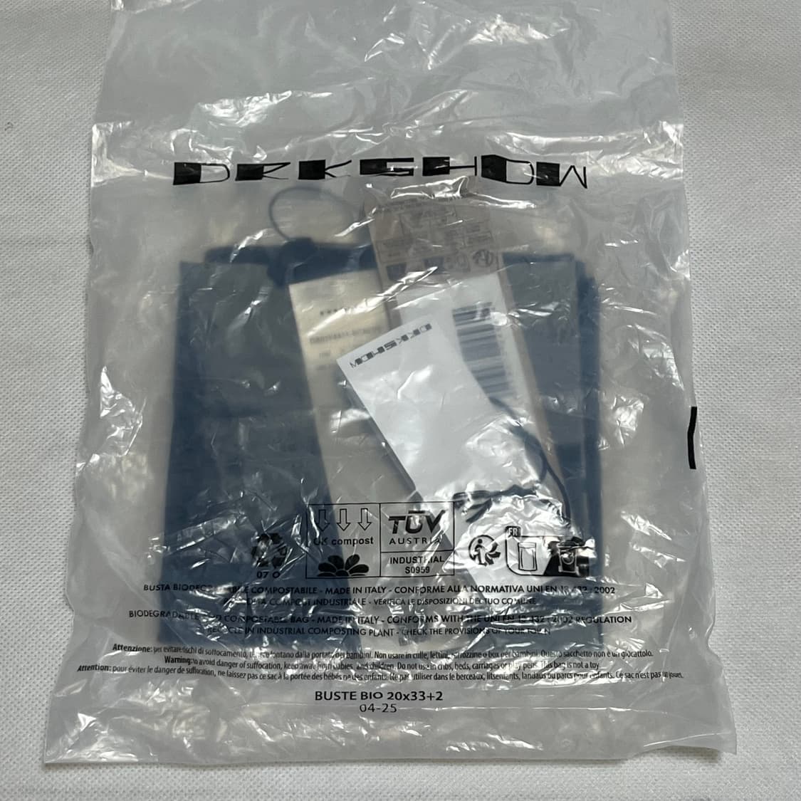 릭오웬스 다크쉐도우 스카프 상품이미지5