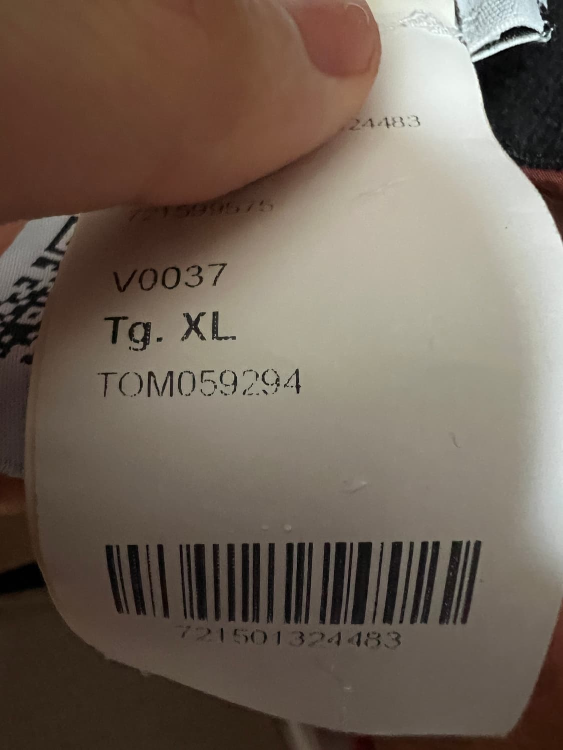 스톤아일랜드 오렌지  나일론 볼캡 XL 상품이미지3