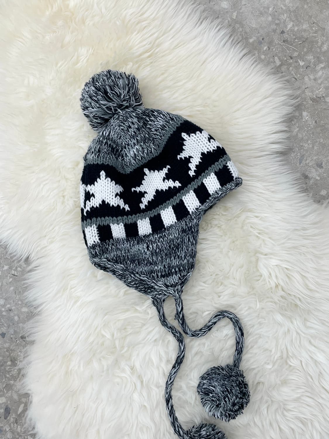 키치 스타 이어머프 방울 비니 상품이미지6