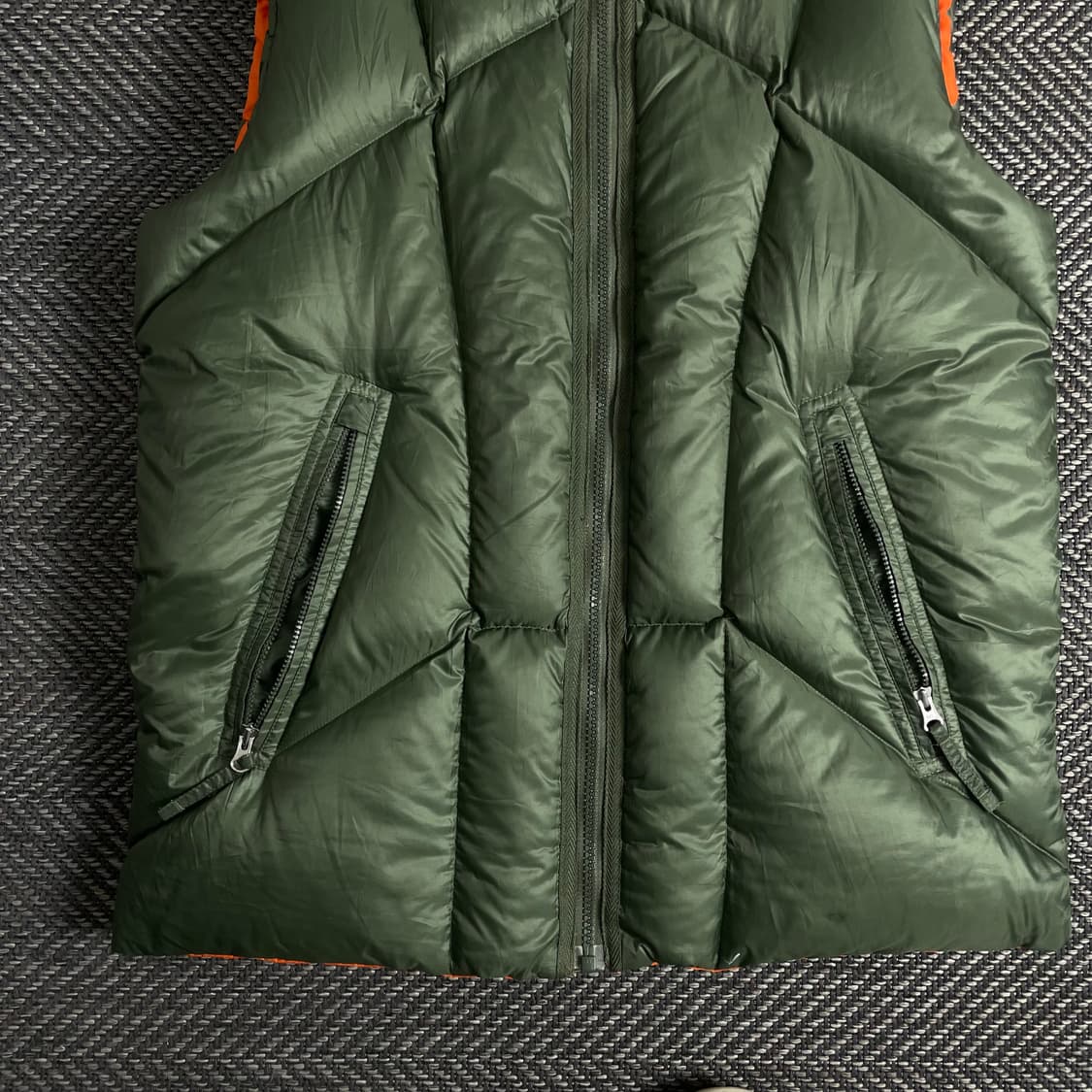 00s 아디다스 올드스쿨 올리브 다운 베스트o 2980 상품이미지2