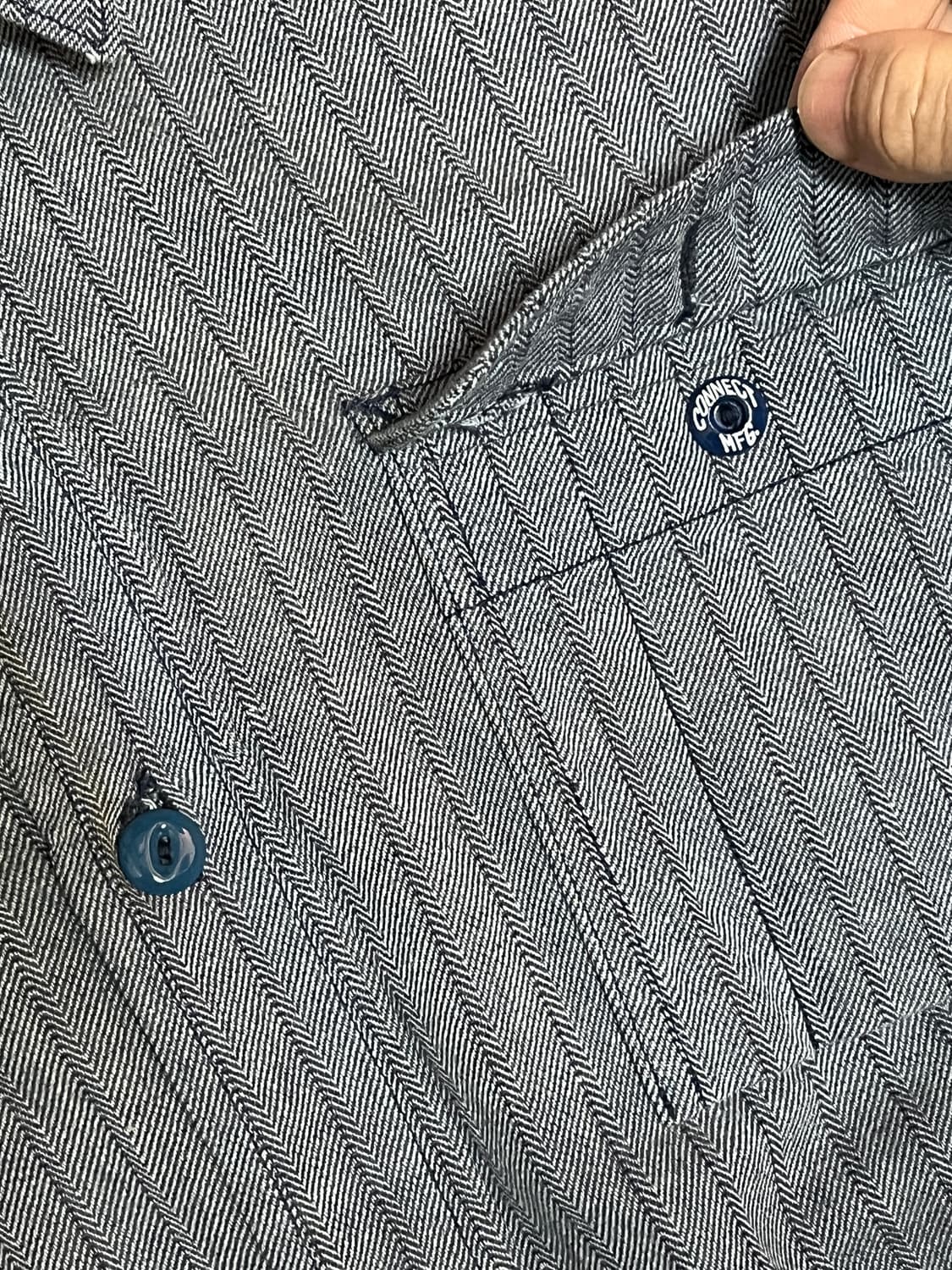 페로우즈 헤링본 셔츠 [L] 상품이미지3