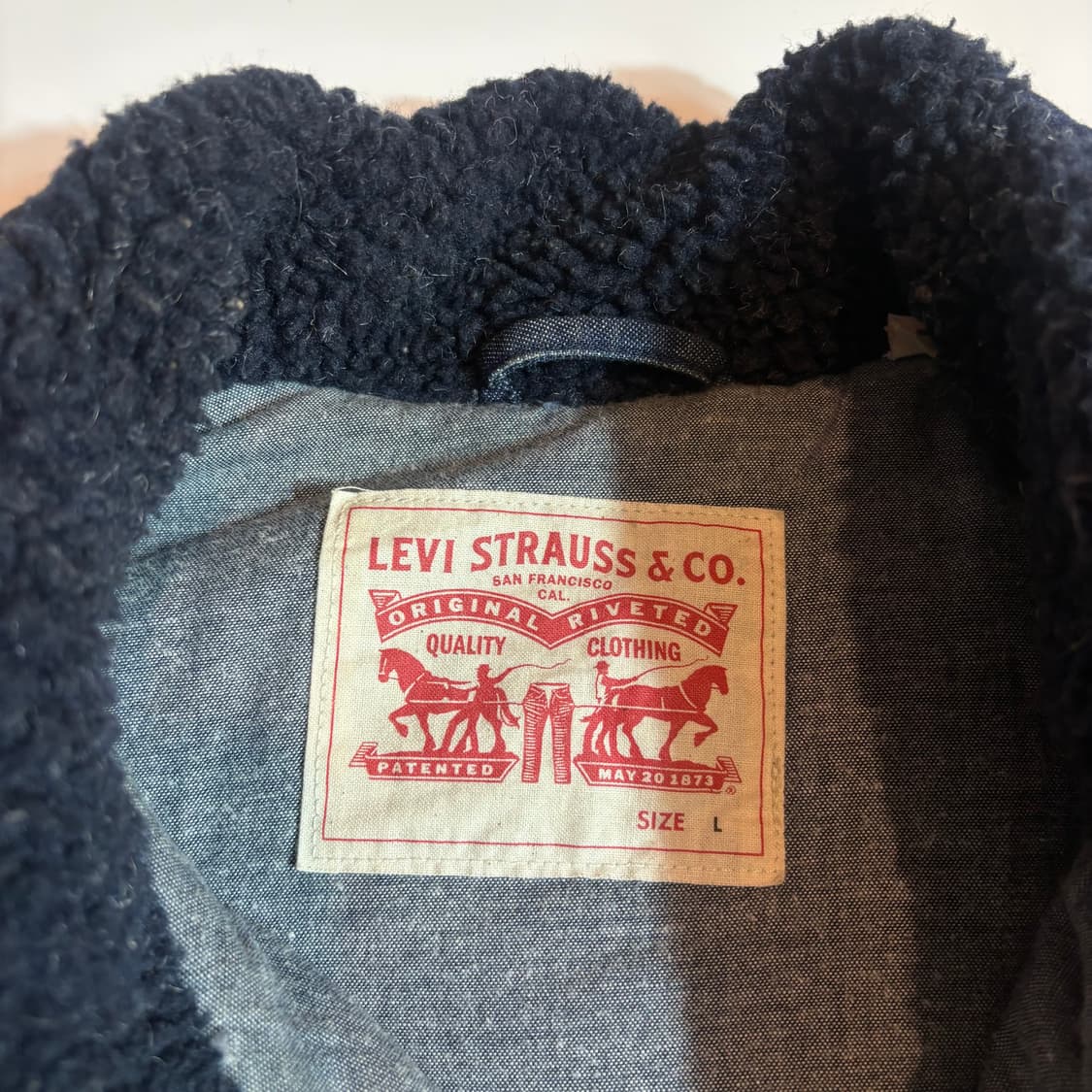 리바이스 데님 패딩 베스트 상품이미지4