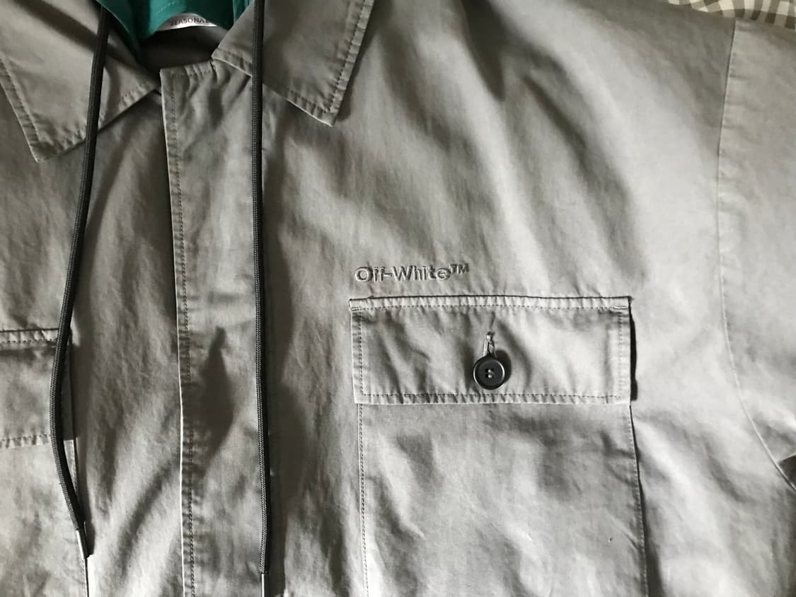 (M)Off-white 오버사이즈 후디 자켓 상품이미지4