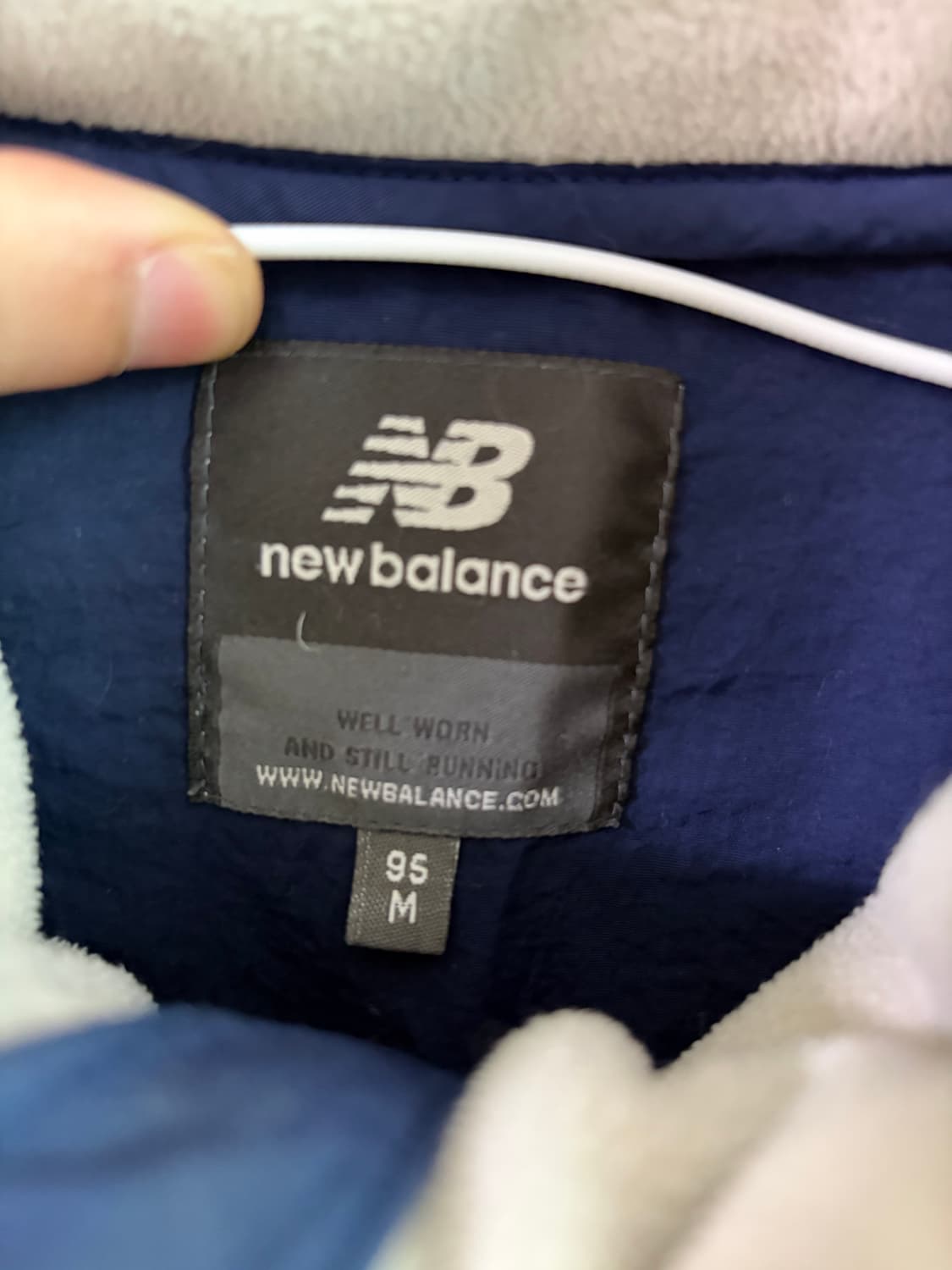 뉴발란스 윈터트랙 플리스 자켓  상품이미지4