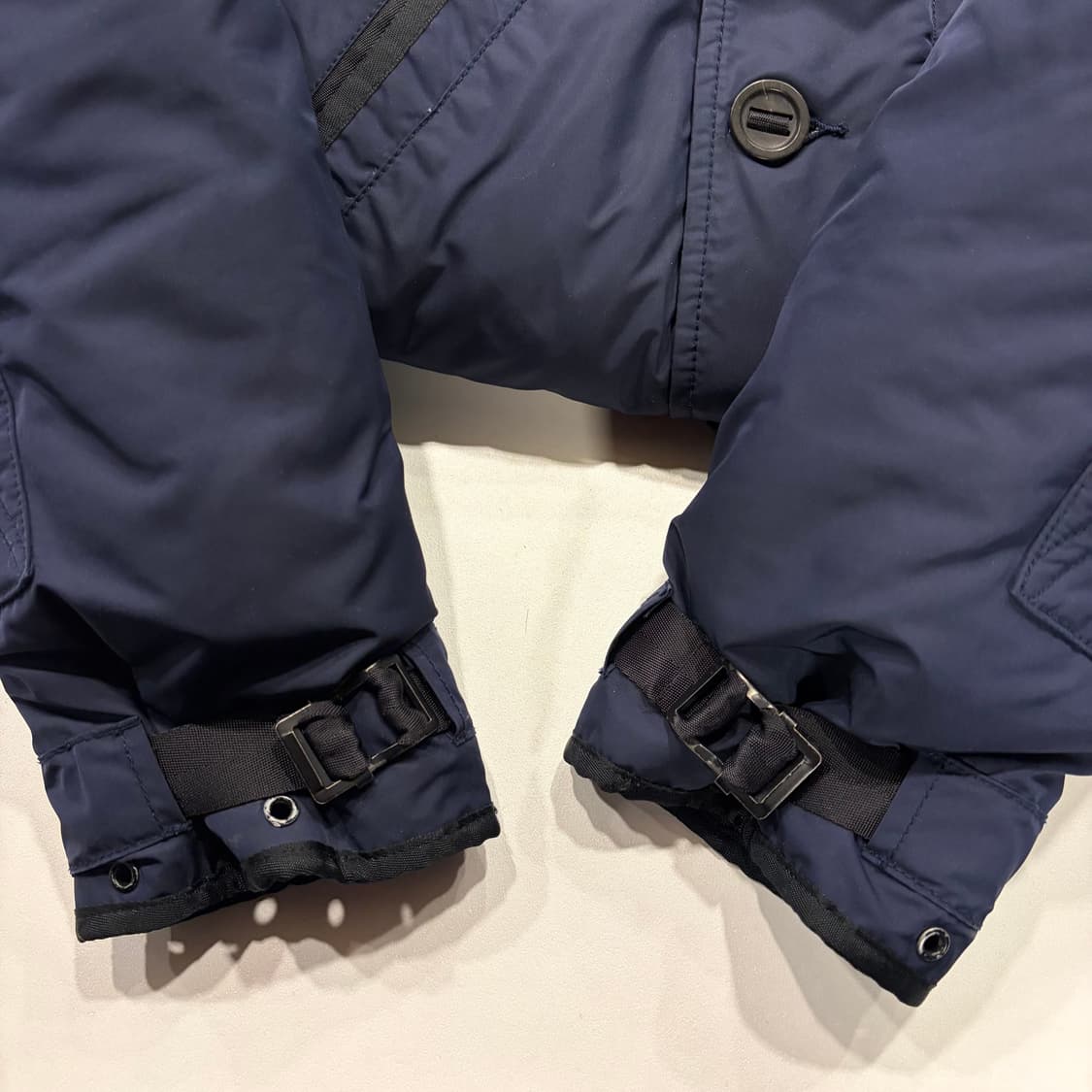 [S] 폴로랄프로렌 N-3B 네이비 후드 퍼 패딩 코트 C263 상품이미지7