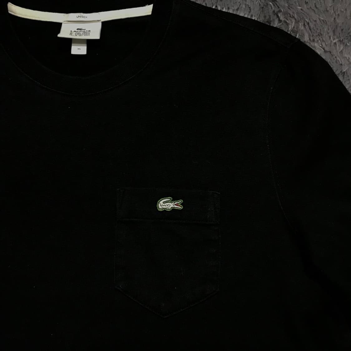 [[XL, A급] 라코스테(LACOSTE) 가슴 포켓 반팔티셔츠@562 상품이미지2