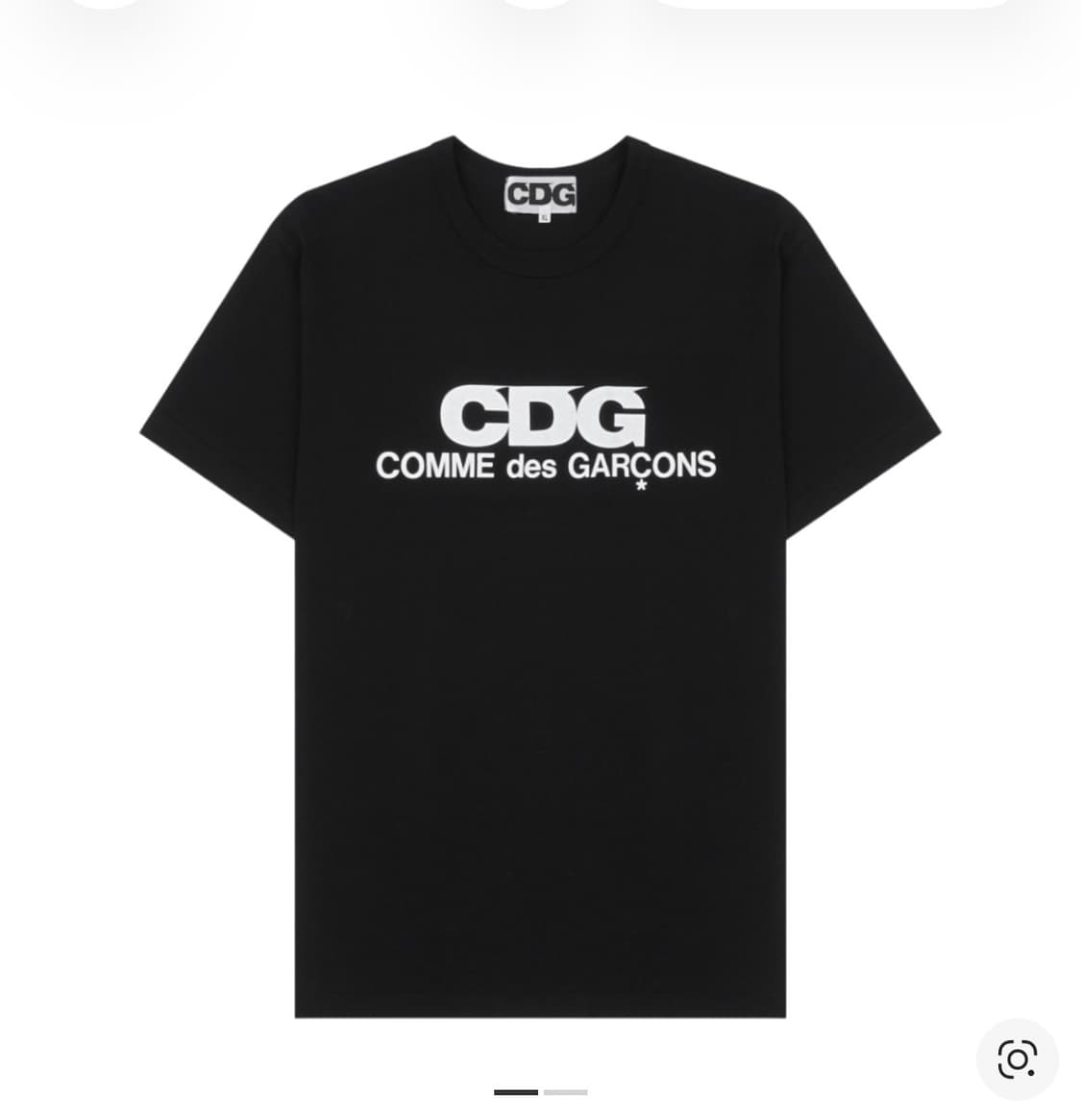 CDG Logo T-Shirt Black  상품이미지1