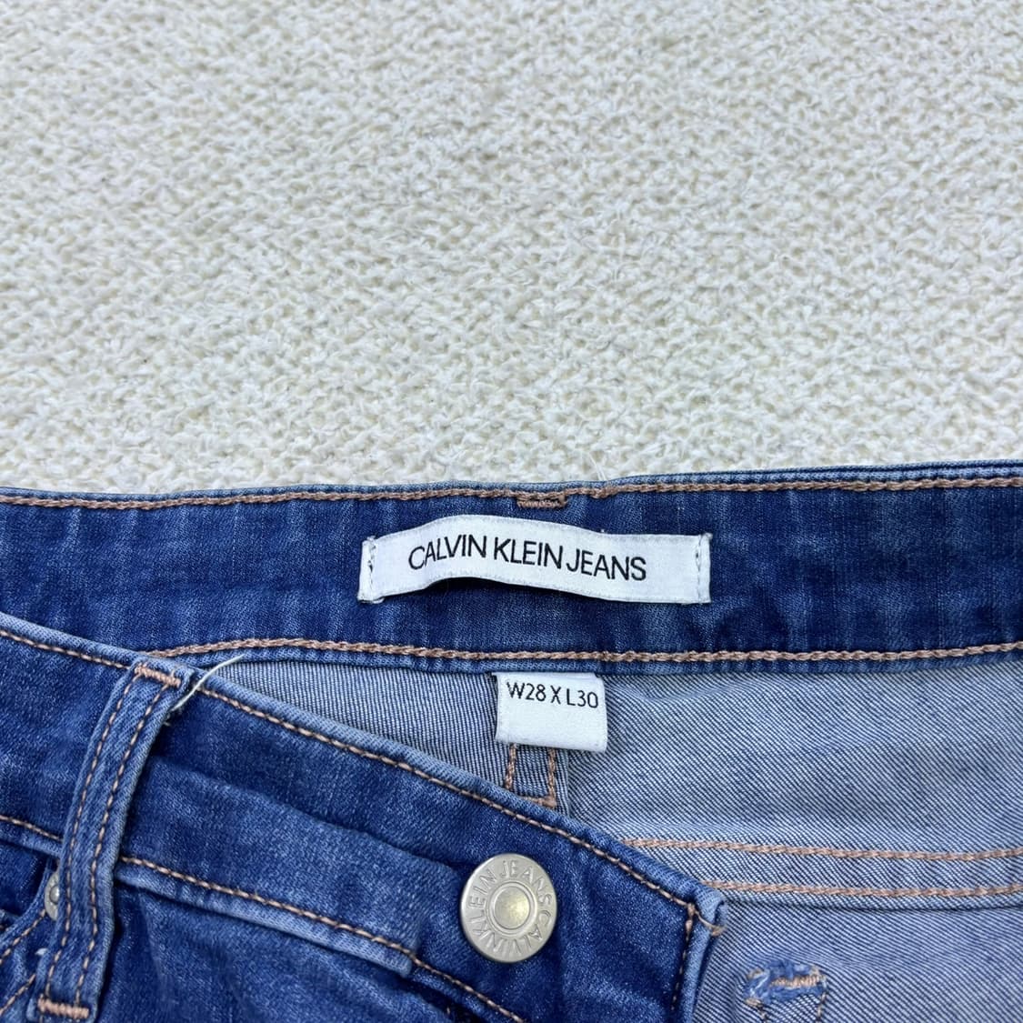 W28 L30 캘빈클라인 슬림핏 데님 팬츠 0427E 상품이미지4
