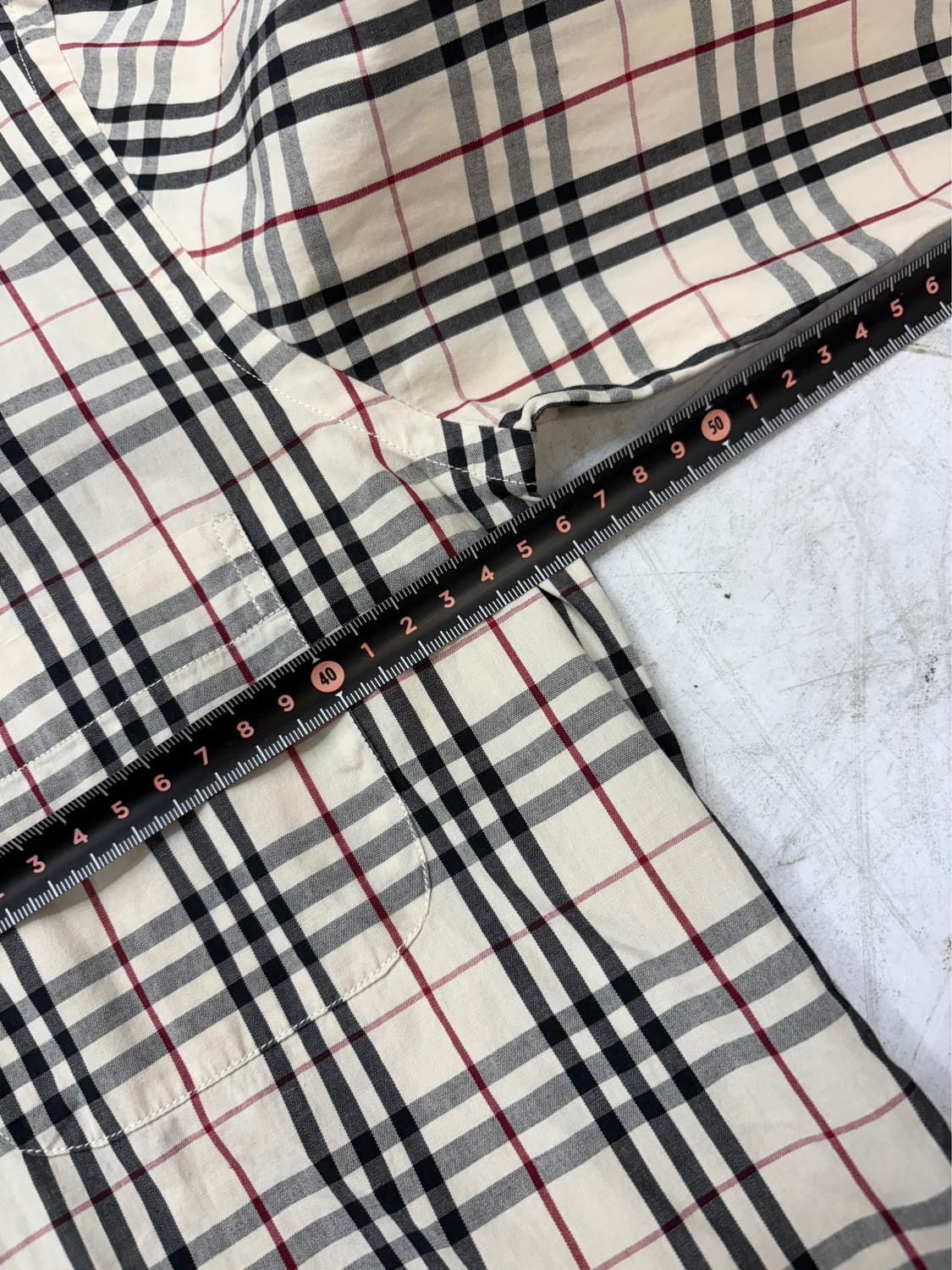 버버리 런던 클래식 체크 코튼 셔츠 상품이미지5