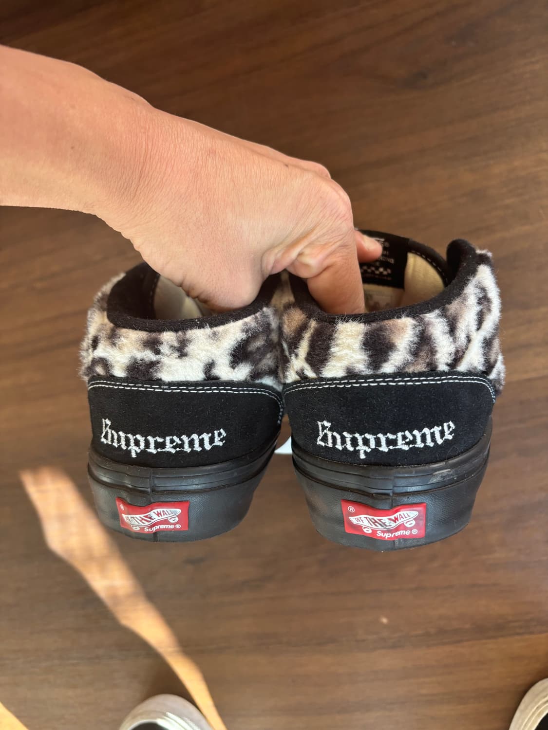 Supreme x vans leopard halfcab 상품이미지2
