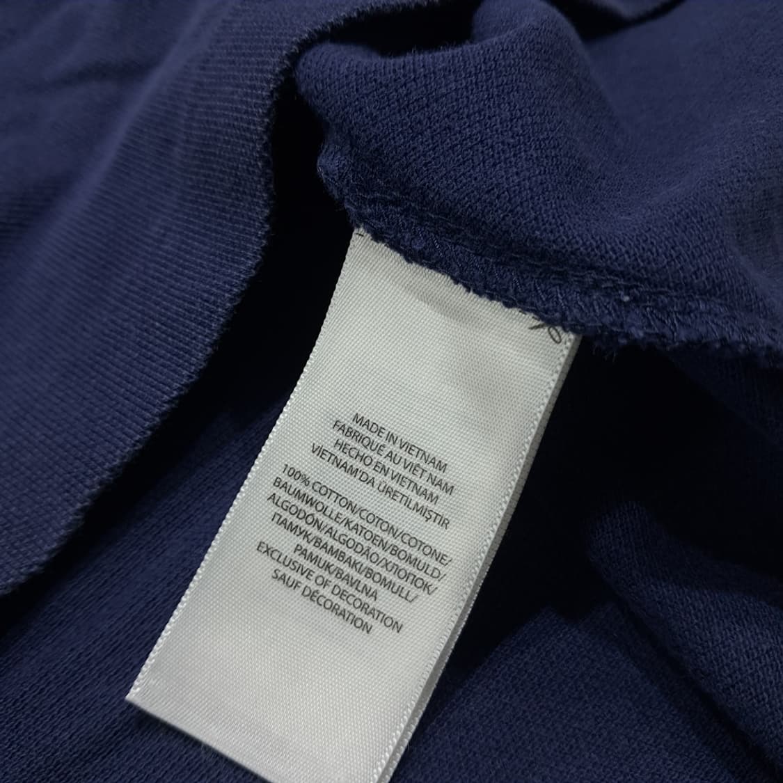 CK112 M 폴로 코튼 피케 메쉬 네이비 반팔 원피스 상품이미지5