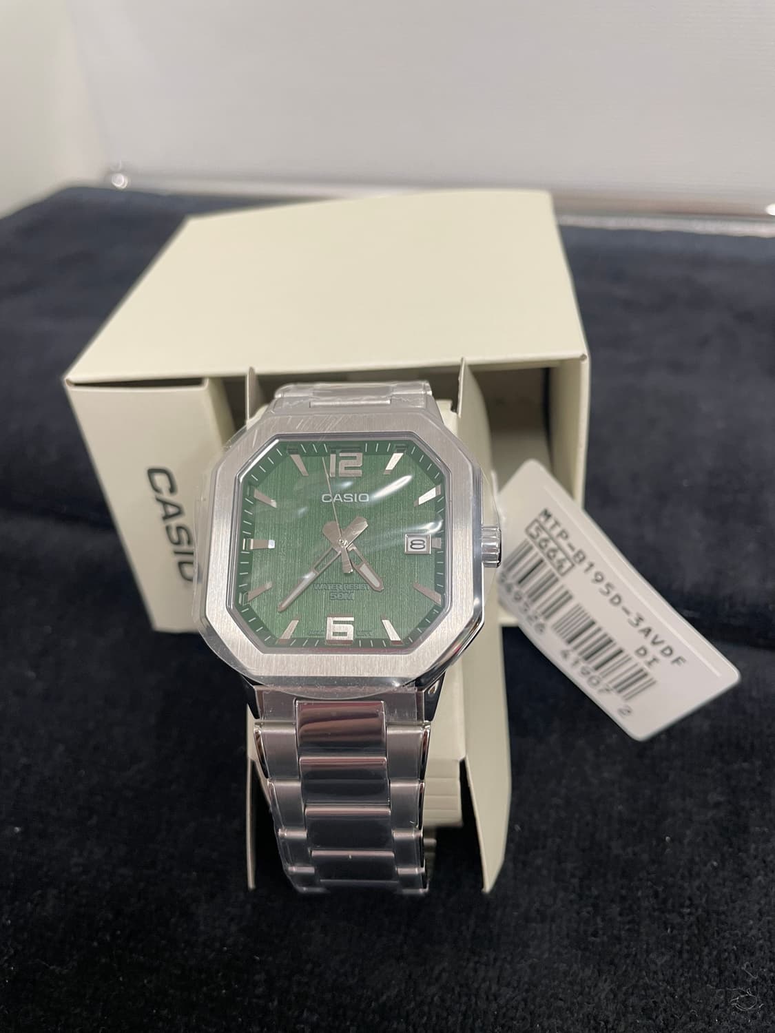 카시오 MTP-B195D 그린 상품이미지1