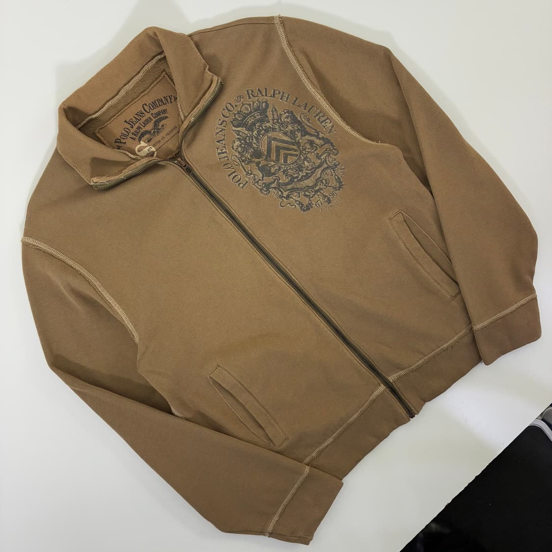 Polo jeans 폴로 진스 그런지 스티치 코튼 자켓 상품이미지2