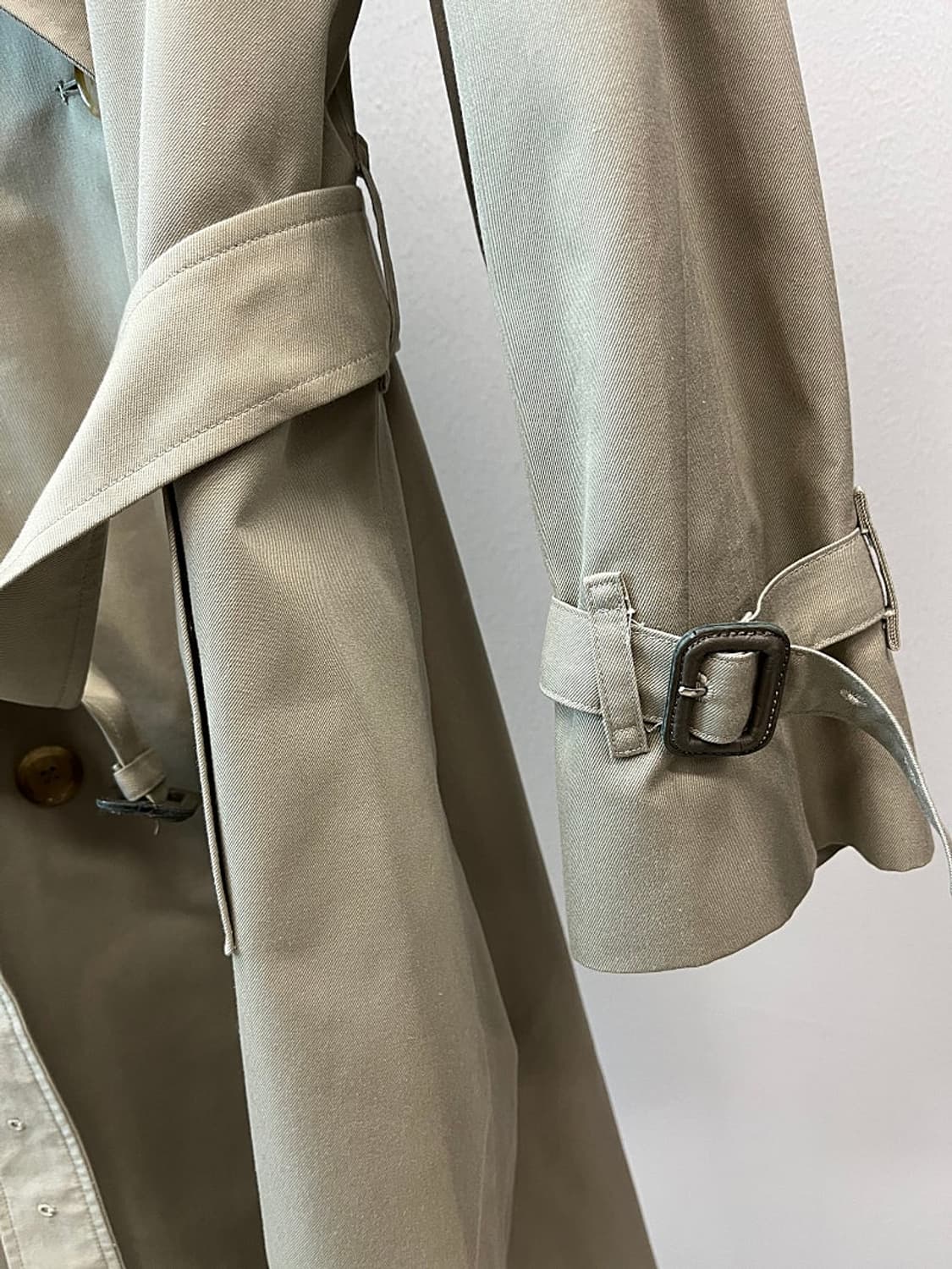 여) 버버리 개버딘 더블 트렌치코트 상품이미지7