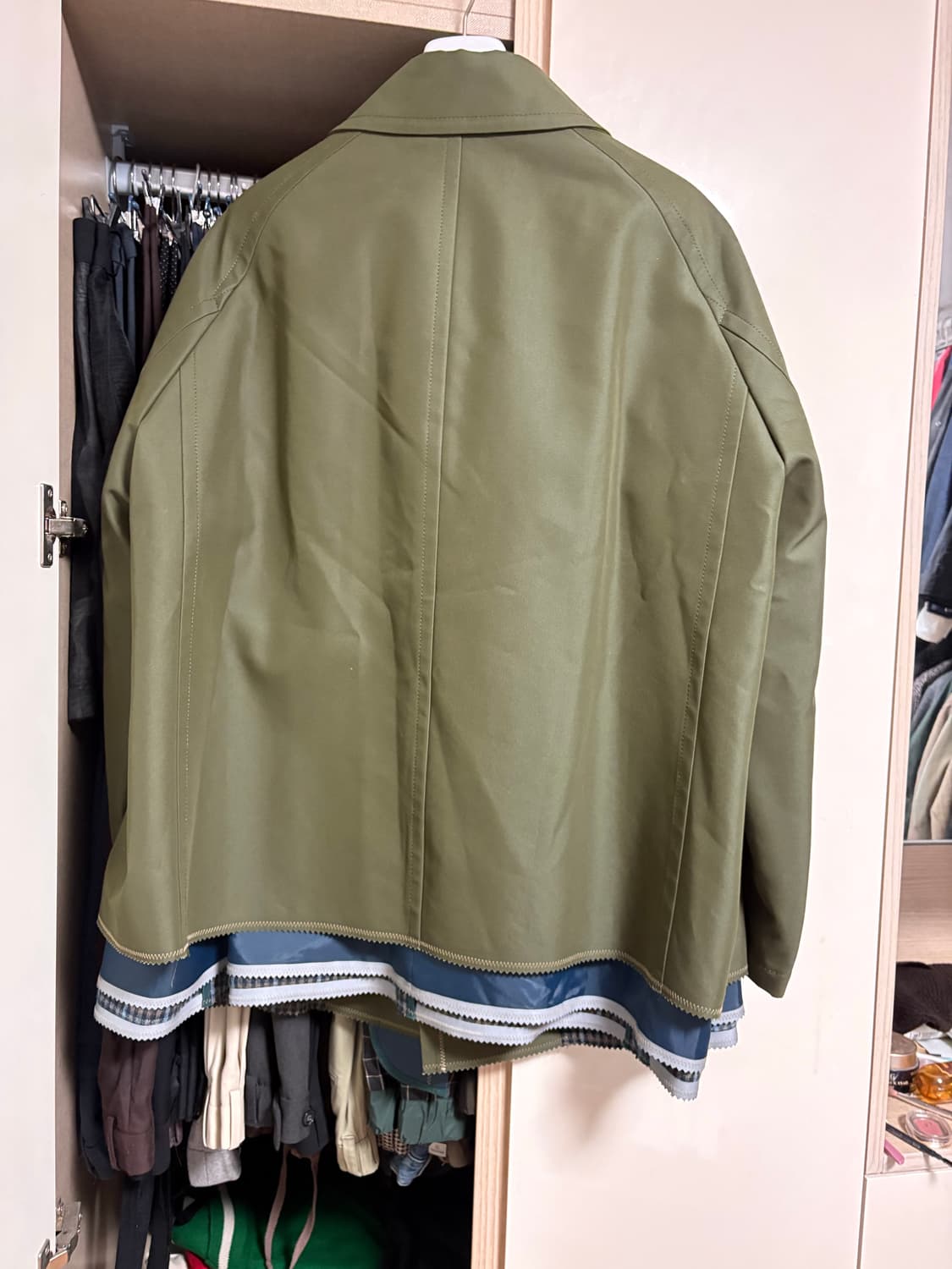 kolor 24aw 하프 코트 상품이미지2