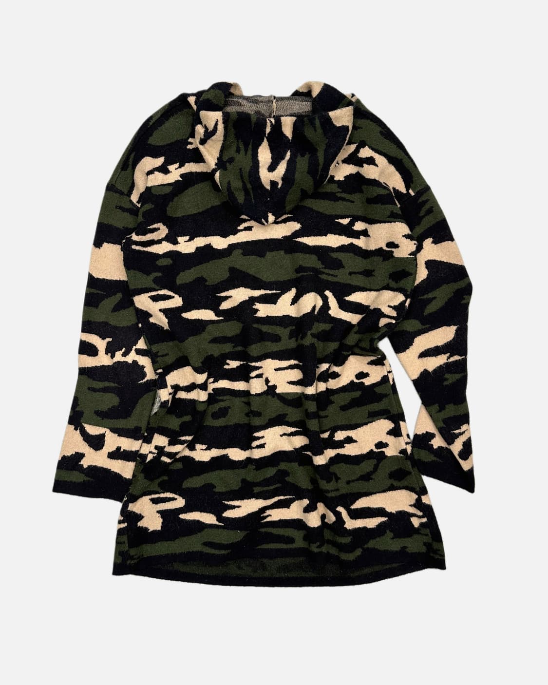 camo knit hood dress 상품이미지4