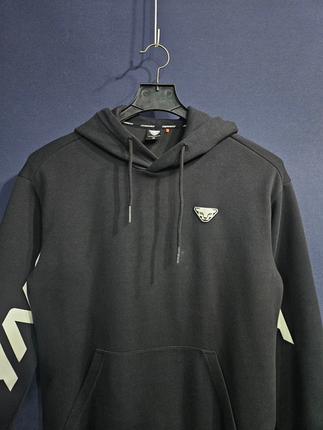 다이나핏 프린팅 블랙 남성 세미오버핏 95 포켓 후드티  상품이미지7