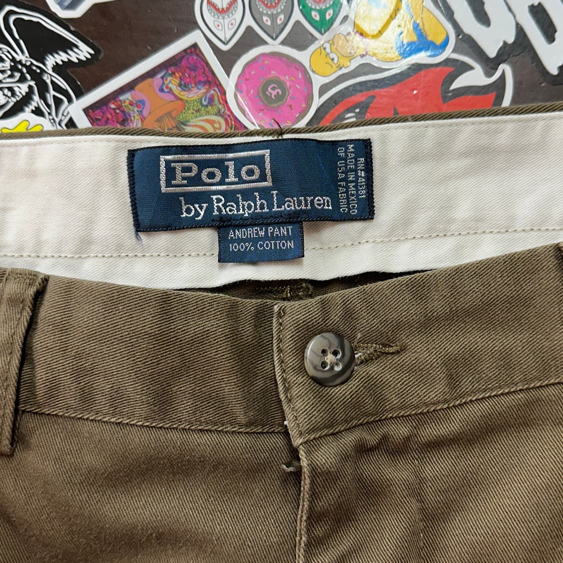 90s 폴로 랄프로렌 앤드류 치노 팬츠 36 상품이미지7