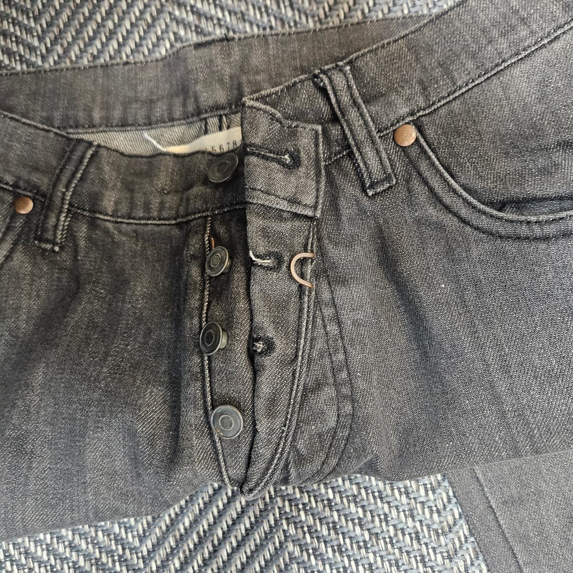 마르지엘라 블랙 진 48사이즈 상품이미지7