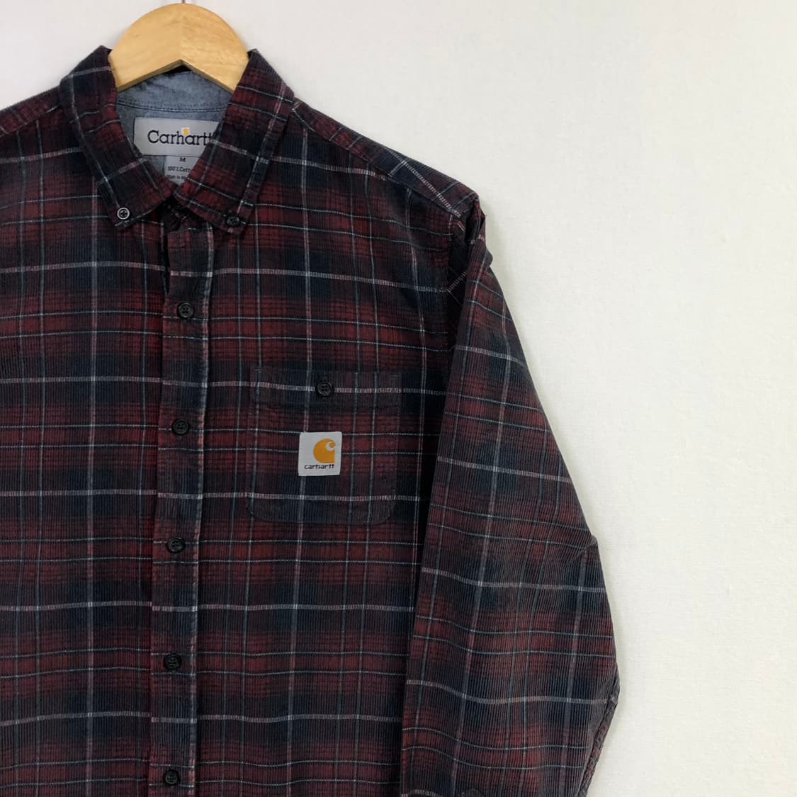 100 칼하트 코듀로이 셔츠 상품이미지1