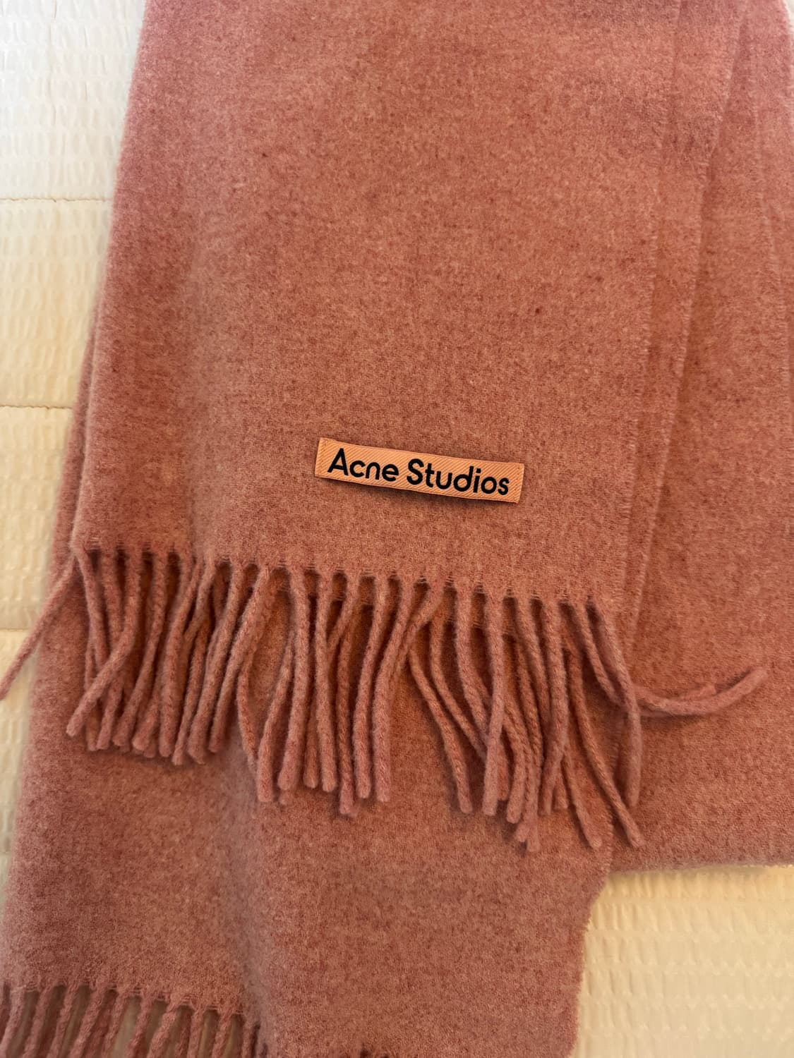 아크네스튜디오 머플러 목도리 로즈멜란지 상품이미지1