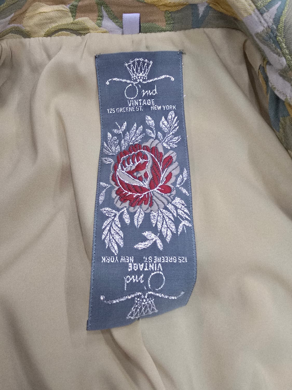 오즈세컨 오브제 플라워 자켓 숏 자켓 상품이미지8