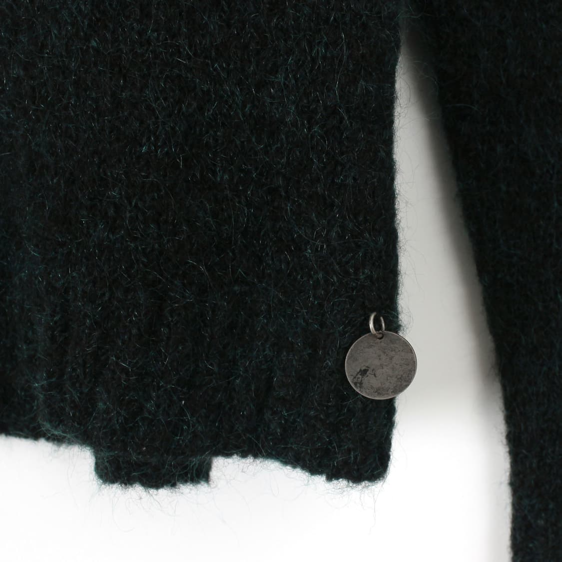 씨바이끌로에 Chloe 모헤어 라운드 넥 그린 베이직 니트 상품이미지3