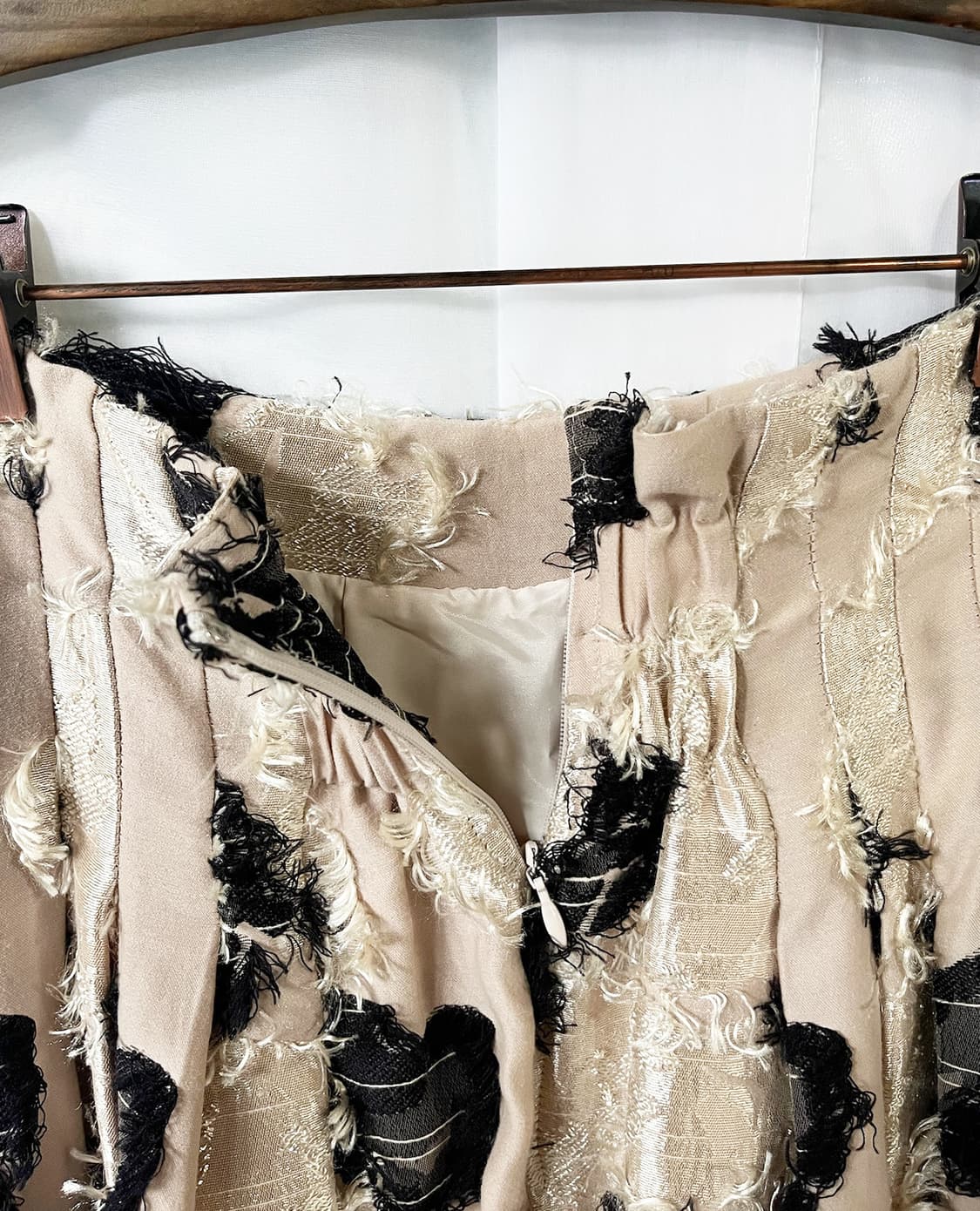 FREY I.D jacquard fringe midi skirt 상품이미지8