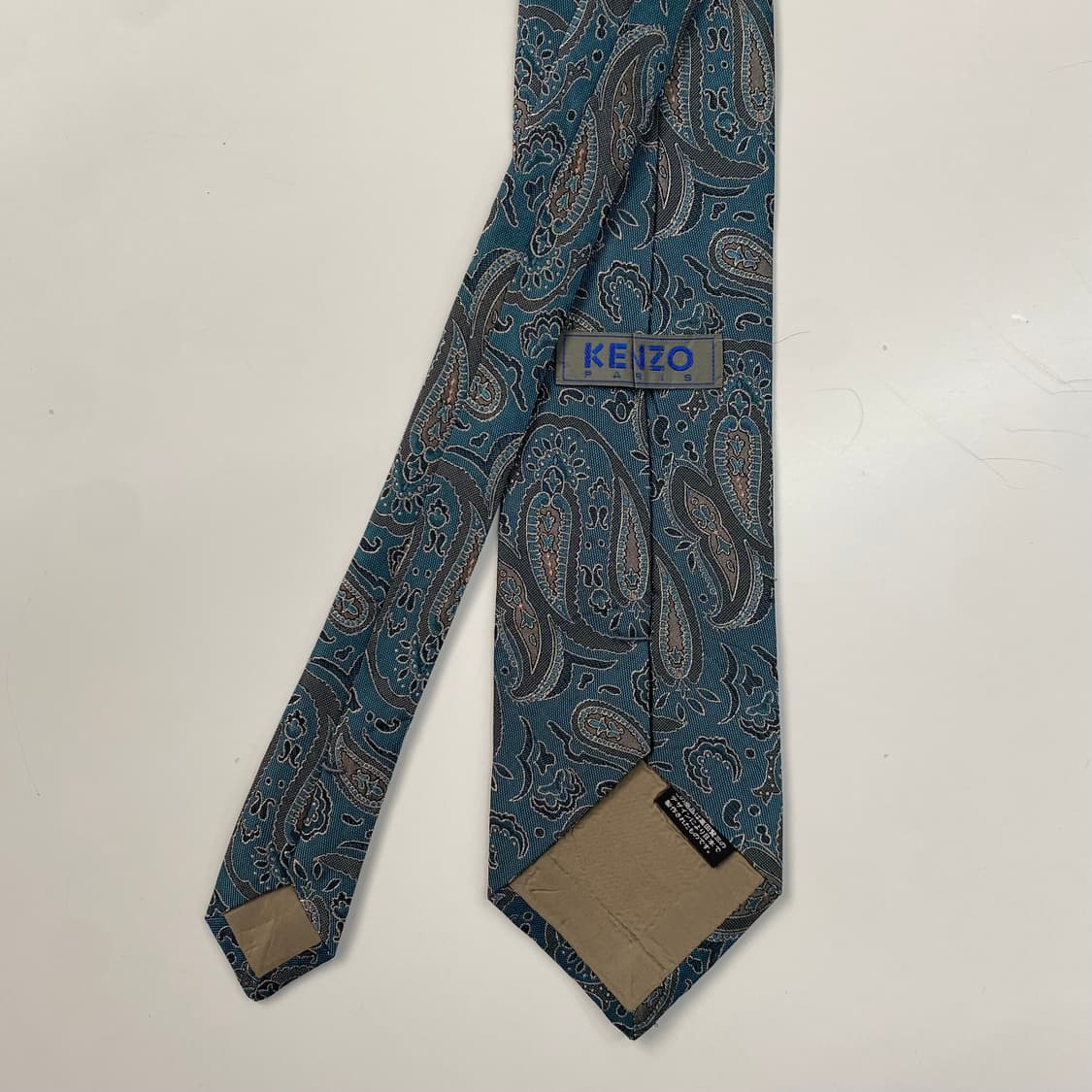 겐조(KENZO) 명품 정품 페이즐리 넥타이 8.2cm 상품이미지3