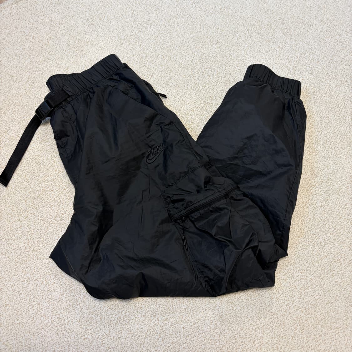 나이키 우븐 트레이닝복 셋업 블랙 상품이미지5