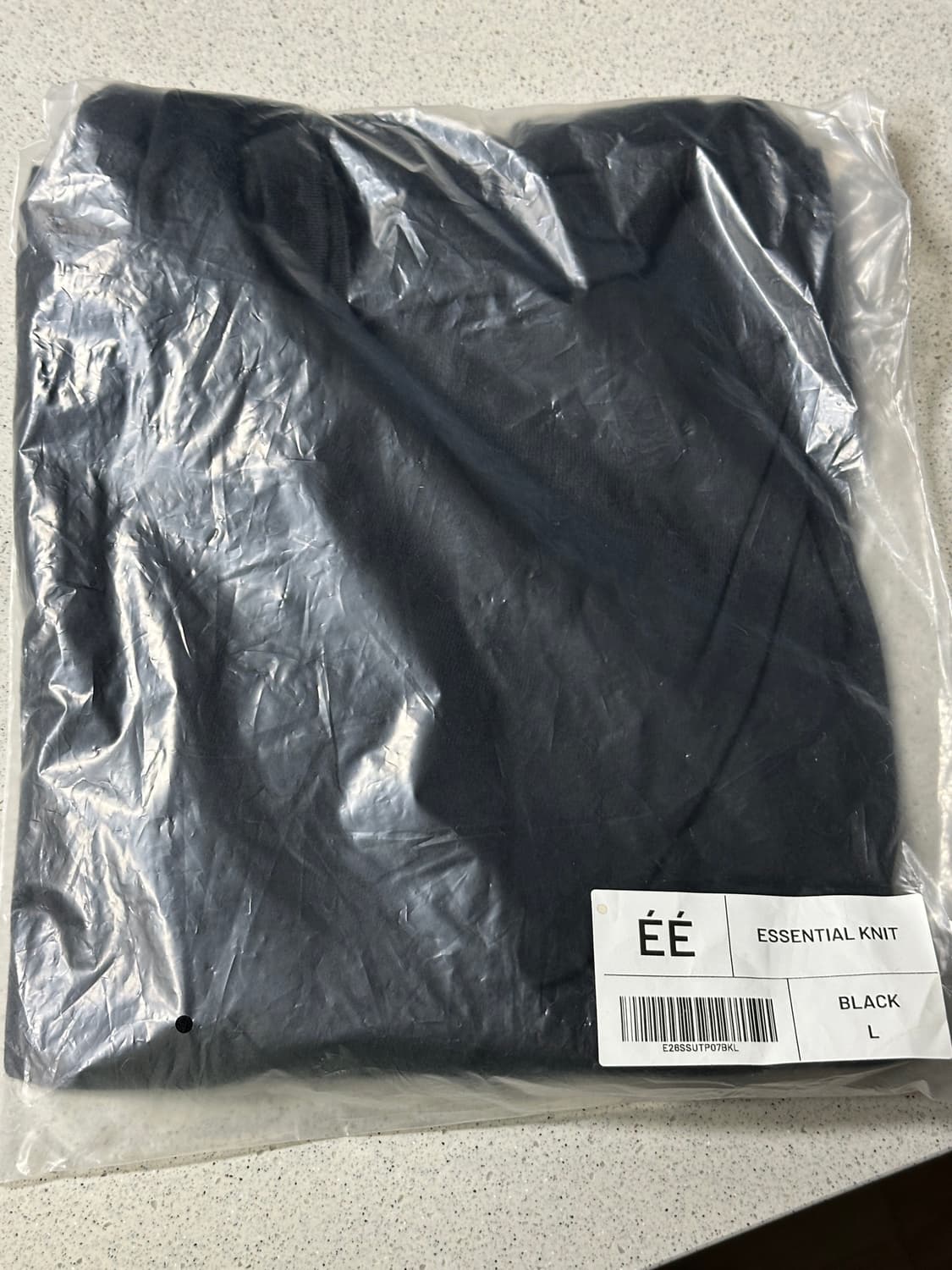 ESSENTIAL KNIT BLACK 누마레ee 긴팔 얇은 니트 상품이미지7